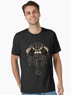 Celestial Tairn and Andarna - Fourth Wing - Officially Licensed Essential T-Shirt