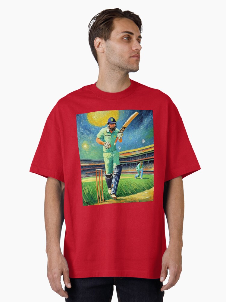 "Cricket World Cup: A Triumph of Sportsmanship" Oversized T-Shirt