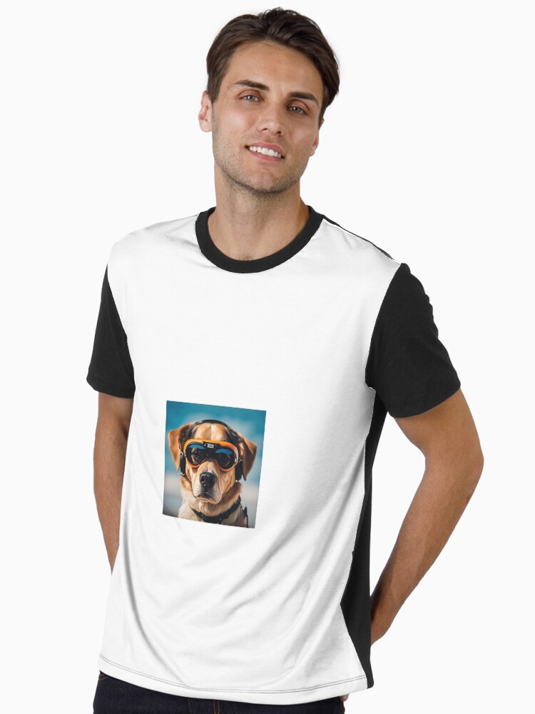 Dog Wear black sunglasses Graphic T-Shirt
