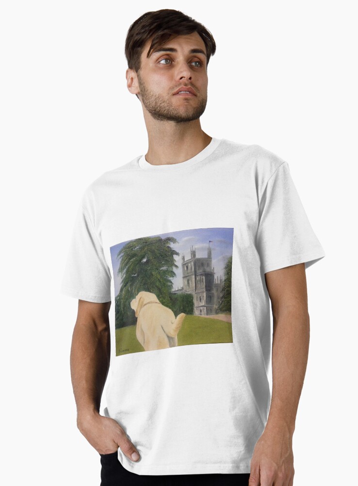 Downton Abbey's beloved Isis and the Abbey. Premium T-Shirt