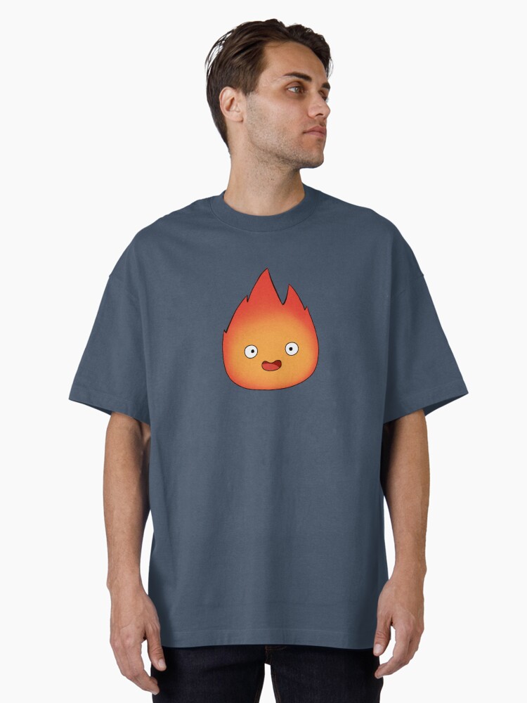 Howl's Moving Castle Calcifer Oversized T-Shirt