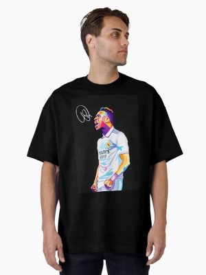 Vinicius Junior Pop Art Oversized T-Shirt