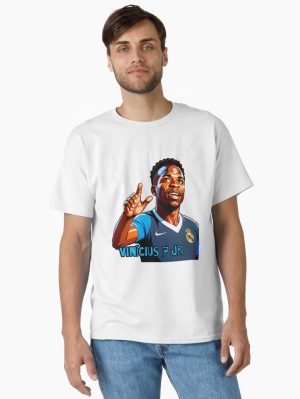 Vinícius Júnior: Brazilian Star at Real Madrid Classic T-Shirt
