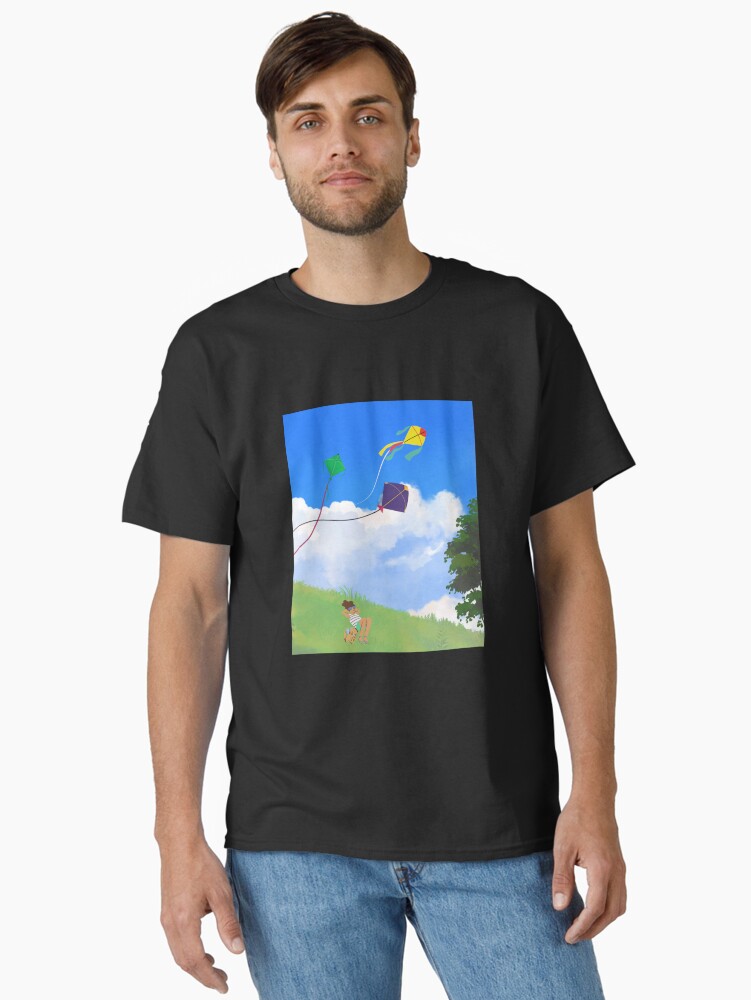 Flying kites Classic T-Shirt