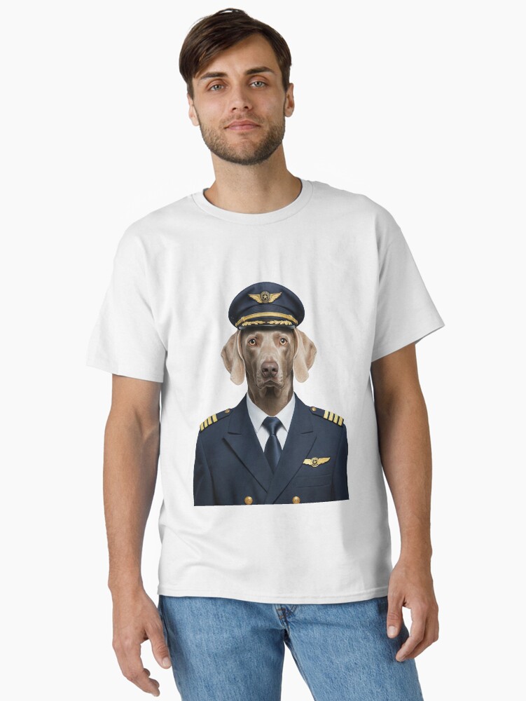 Weimaraner Pilot Classic T-Shirt