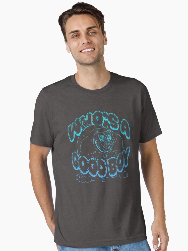 Who's a Good Boy - Blue Sky Essential T-Shirt