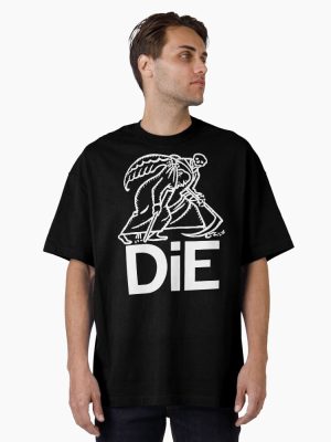 DiE UK Punk Hardcore Vexed Oversized T-Shirt