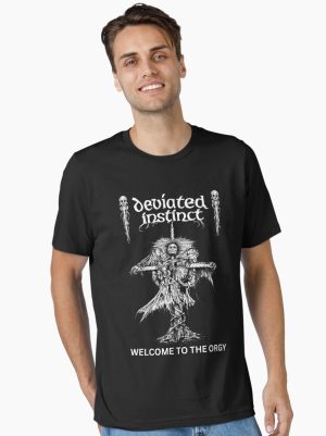 Deviated Instinct Welcome to the Orgy Essential T-Shirt