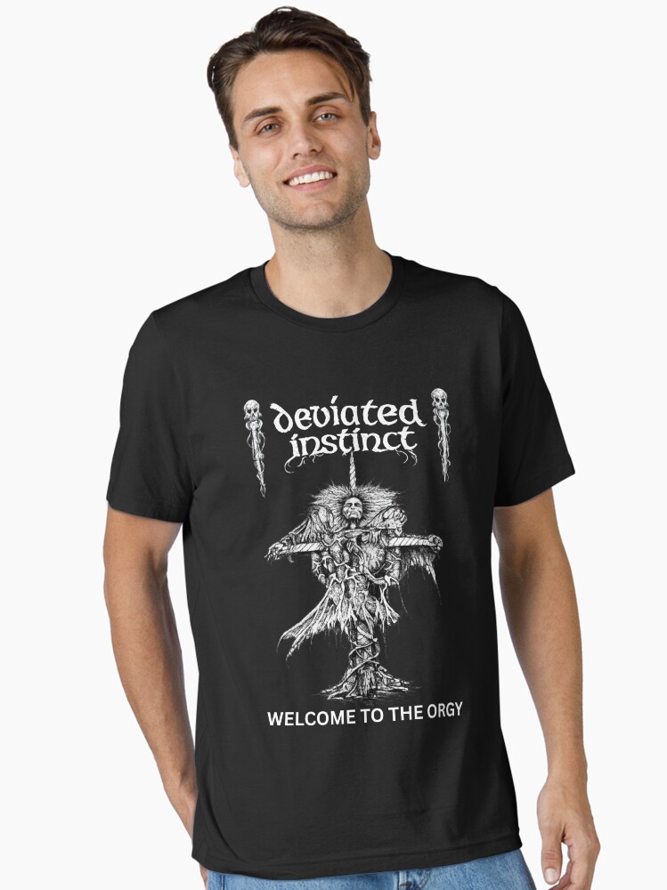 Deviated Instinct Welcome to the Orgy Essential T-Shirt