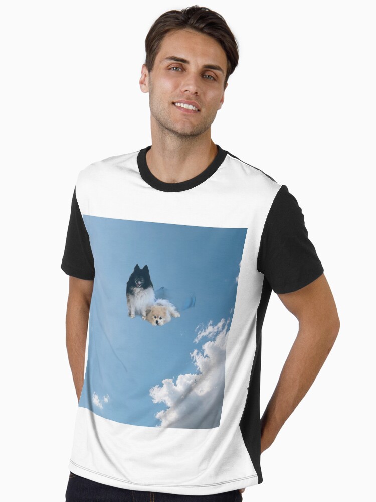 Dogs In The Sky Graphic T-Shirt