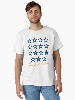 Real Madrid European Cups Classic T-Shirt