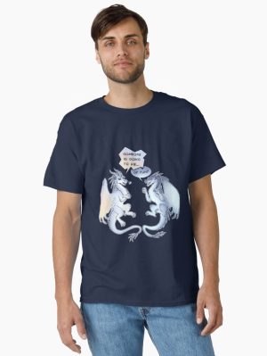 Wings of Fire - Snowfall and Lynx - Someone is going to Die of Fun Classic T-Shirt