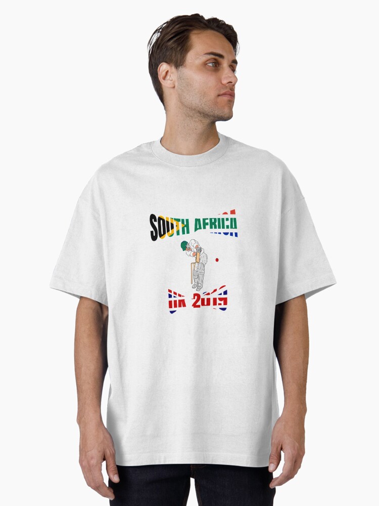 South Africa Cricket World Cup UK 2019 Supporter Oversized T-Shirt