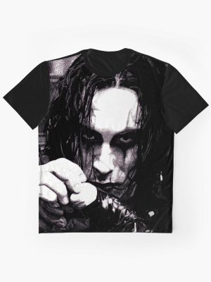 Eric Draven Crow Graphic T-Shirt