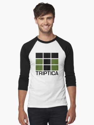 Triptica Logo Baseball ¾ Sleeve T-Shirt