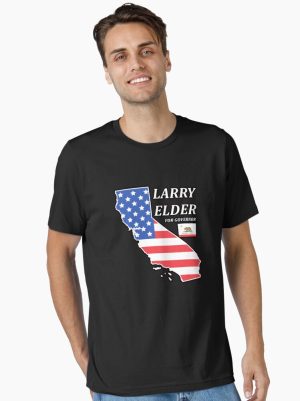 LARRY ELDER FOR CALIFORNIA GOVERNOR SHIRT AND STICKER  Essential T-Shirt