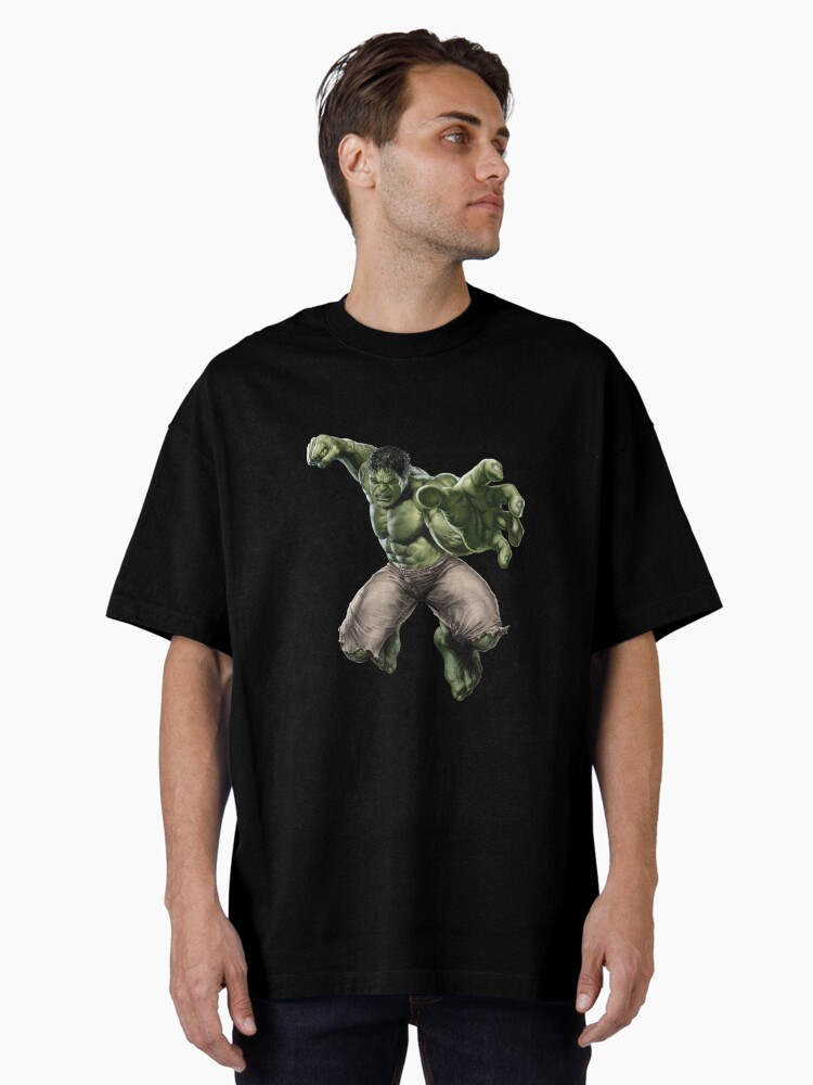 The amazing and strong green superhero Oversized T-Shirt