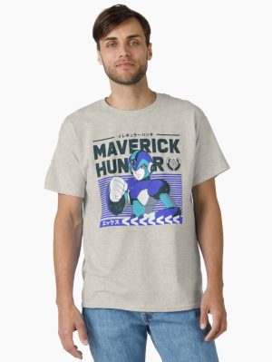 Maverick Hunter Mega Man X Classic T-Shirt