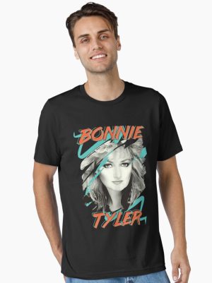 Bonnie Tyler 80s 1980s pop Music Total Eclipse of The h e a r t s Gift For Fans, For Men and Essential T-Shirt
