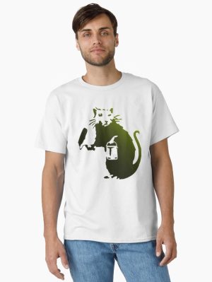 Bristol banksy , street art  , banksy graffiti , banksy artwork , banksy_s new work appearsin  (3) Classic T-Shirt