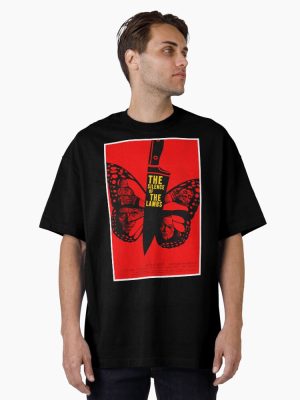 The Silence of the Lambs (1991) - Movie poster design Oversized T-Shirt