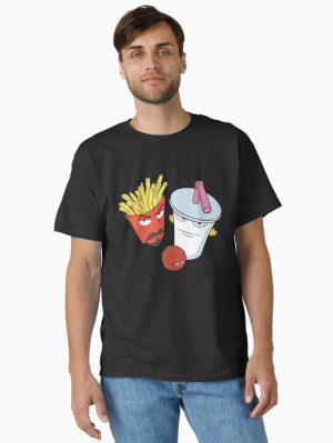 Frylock Meatwad Master Shake Aqua Teen Hunger Force Classic T-Shirt
