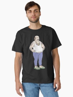 Aqua teen hunger force Carl angry wearing sandals  Classic T-Shirt