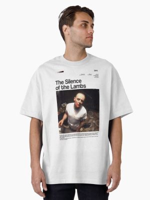 The silence of the lambs movie poster Oversized T-Shirt