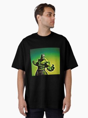 Green Hulk Oversized T-Shirt