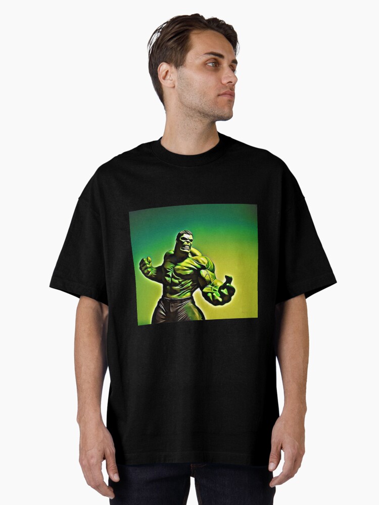 Green Hulk Oversized T-Shirt