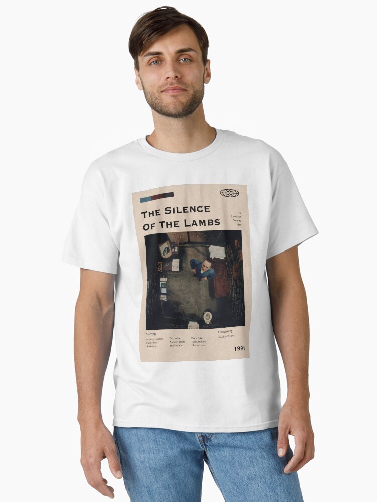 Silence of The Lambs Vintage Retro Movie Poster Classic T-Shirt