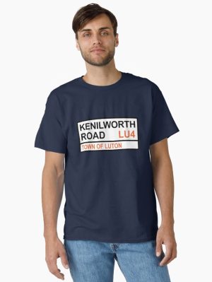 Luton Kenilworth Road Iconic Street Sign Classic T-Shirt