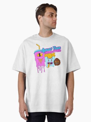 Aqua Teen Hunter Force Oversized T-Shirt