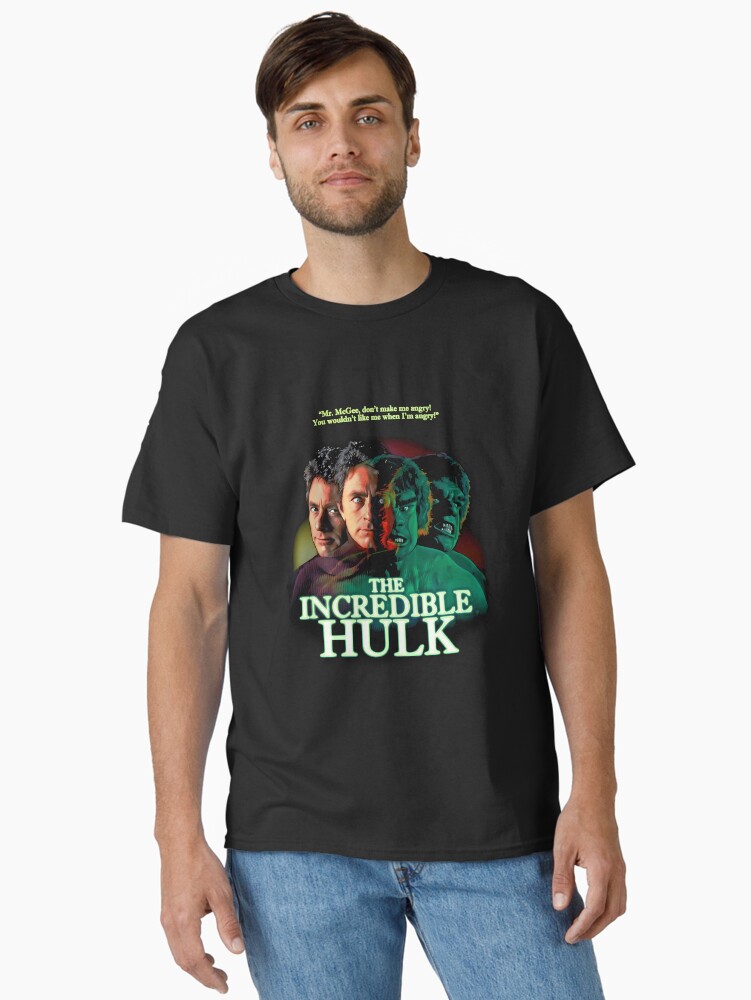Don't Make Me Angry The Incredible H.Lk Meme Classic T-Shirt