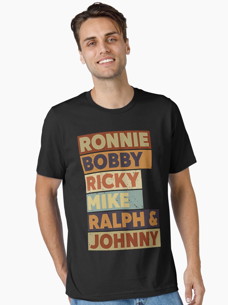 New Edition Ronnie Bobby Ricky Mike Ralph Johnny (1) Essential T-Shirt