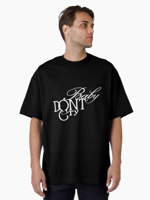 Baby Don't Cry (BDC) KPop HD Logo (Ver. 2) Oversized T-Shirt