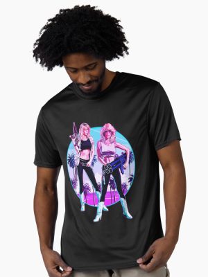 Hard Ticket To Hawaii - Big Guns Active T-Shirt