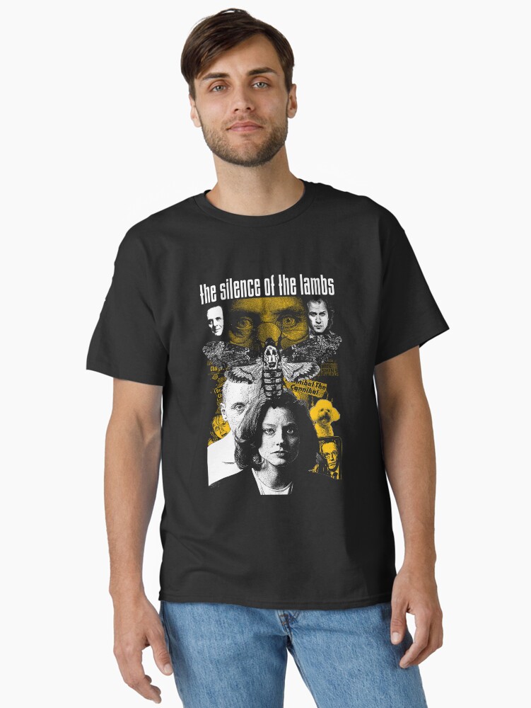 The Silence of the Lambs – Dark Psychological Crime Thriller Movie Art Classic T-Shirt