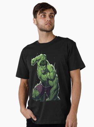 Green Beast Smash anime style Premium T-Shirt