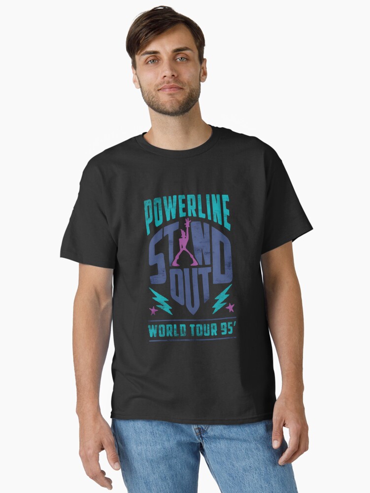 Powerline Stand Out World Tour 95 Classic T-Shirt