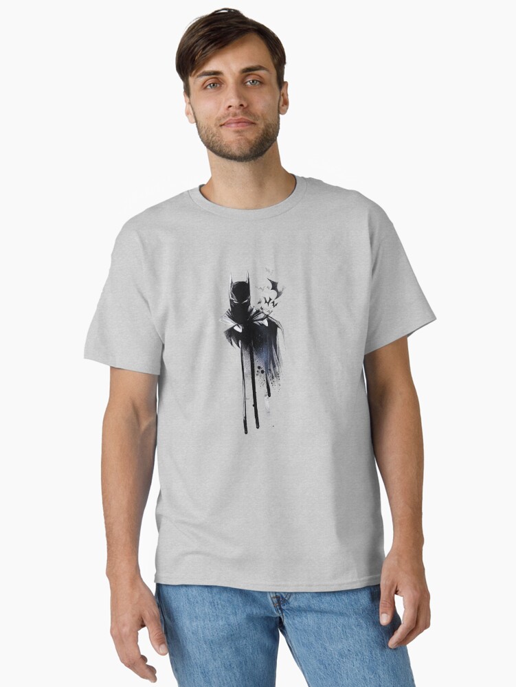 Minimalist Dark Knight Superhero Classic T-Shirt
