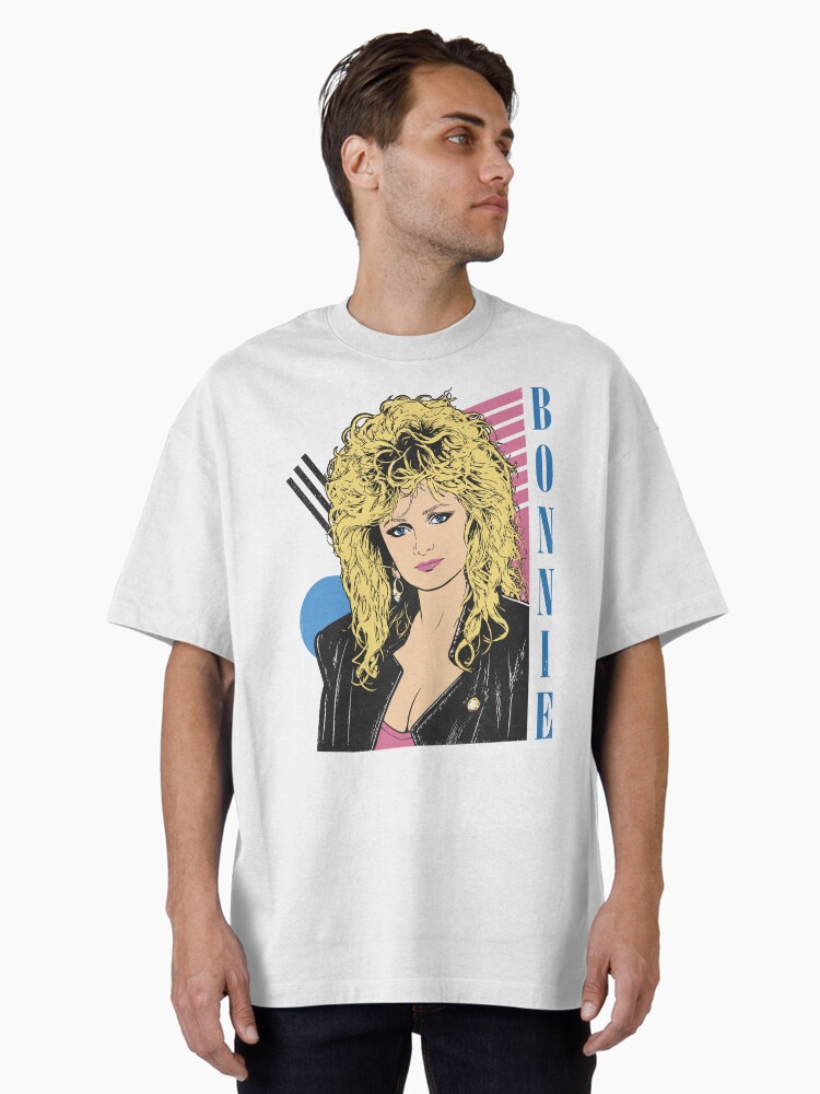 Bonnie Tyler /// 80s Aesthetic Fan Design Oversized T-Shirt