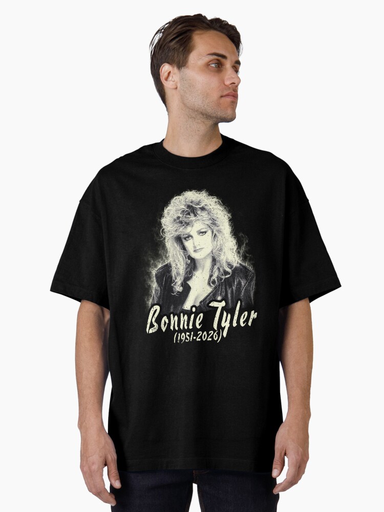 Bonnie tyler (1951-2026) Oversized T-Shirt
