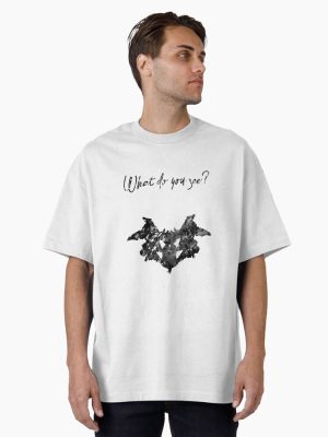 Rorschach inkblot test Oversized T-Shirt