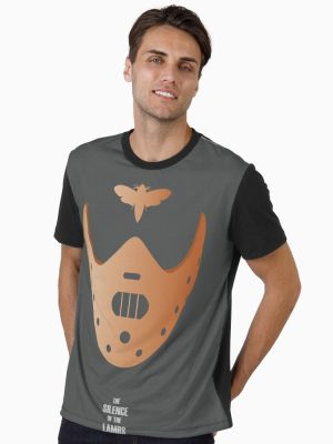 The Silence of the Lambs - Alternative Movie Poster Graphic T-Shirt