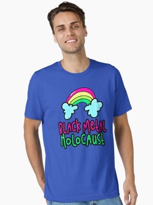 Black Metal Holocaust Rainbow Essential T-Shirt