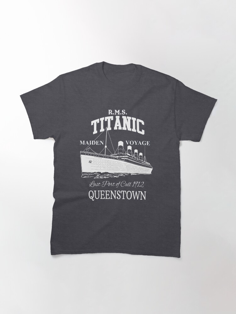 Titanic Vintage Poster Cruise Sinking Ship Atlantic Ocean Voyage Classic T-Shirt