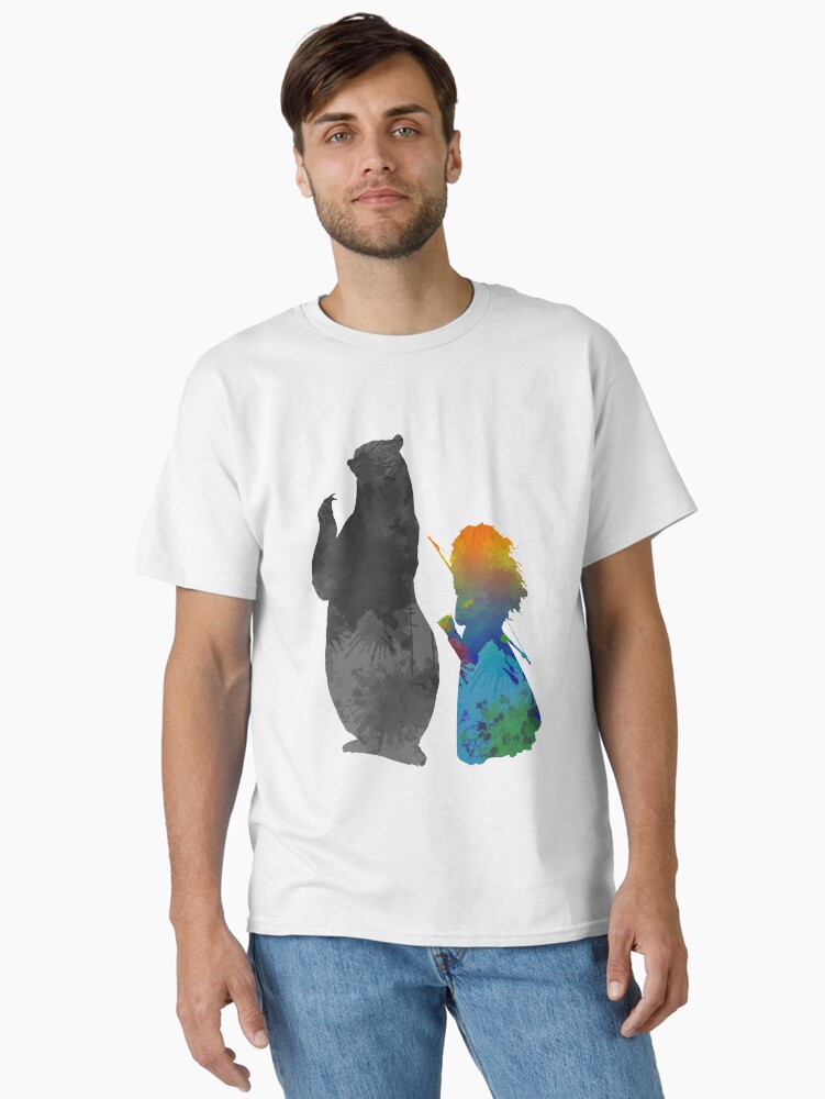 Bear and Princess Inspired Silhouette Classic T-Shirt
