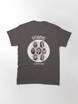 Titanic Heroes Vintage Cruise Sinking Ship Atlantic Ocean Voyage  Classic T-Shirt