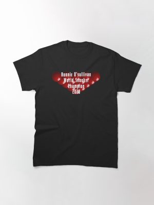 Ronnie O'sullivan 2020 6th Osullivan World Snooker Champion Crucible Classic T-Shirt
